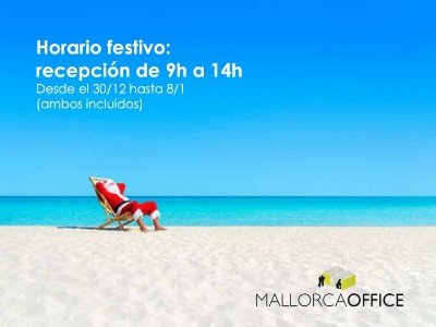 horario recepción mallorcaoffice