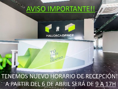 recepción mallorca office